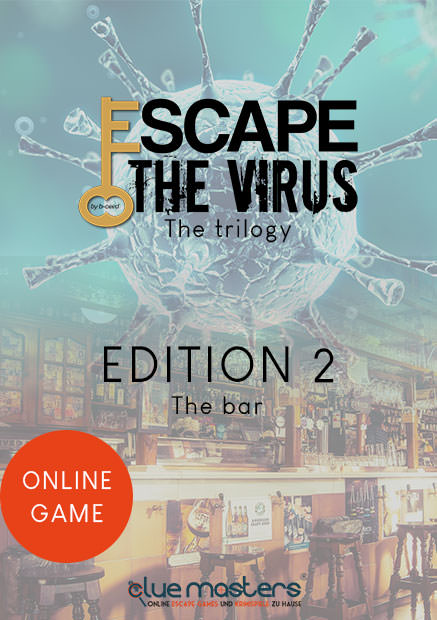 Remote Online Escape Game Episode 2 of Escape the Virus - Cluemasters