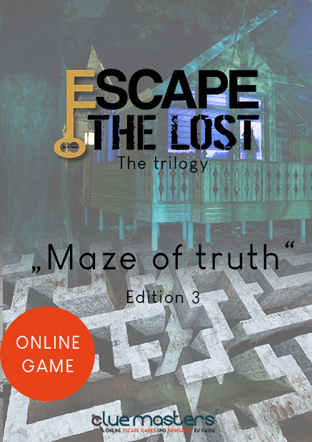 Online Escape Room - Trilogy: Episode 3 &#039;In the Labyrinth of Truth&#039; - Cluemasters